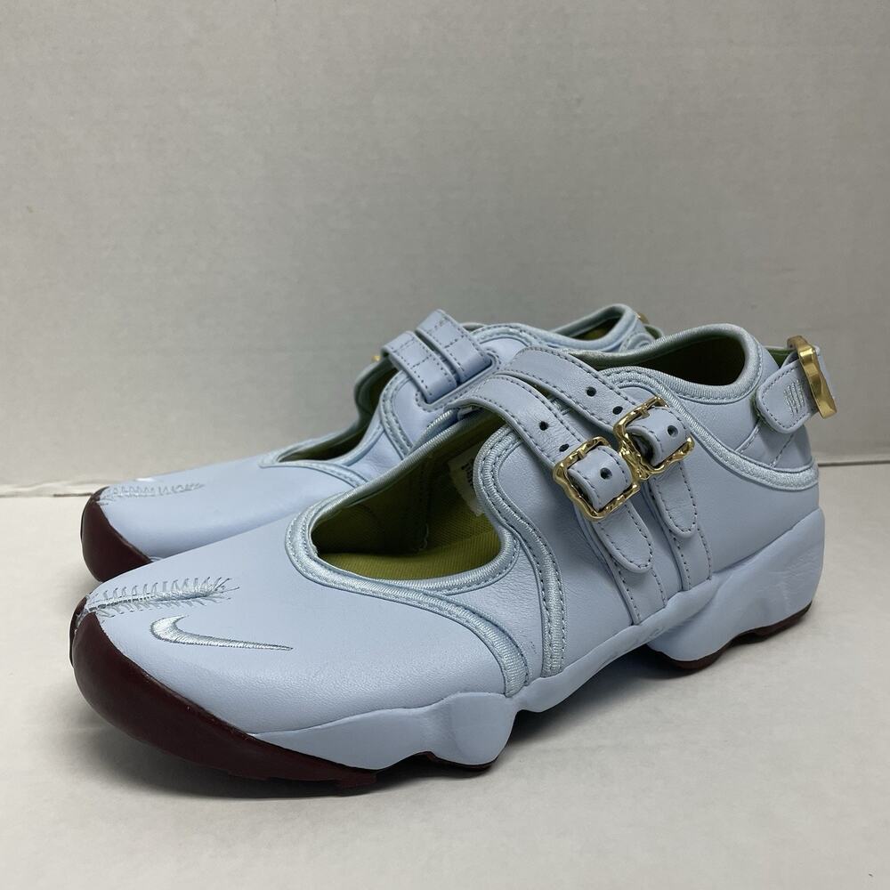 Nike Air Rift Celestine Blue IV5739441 Size 11 Women Leather Tabi Sneaker Buckle